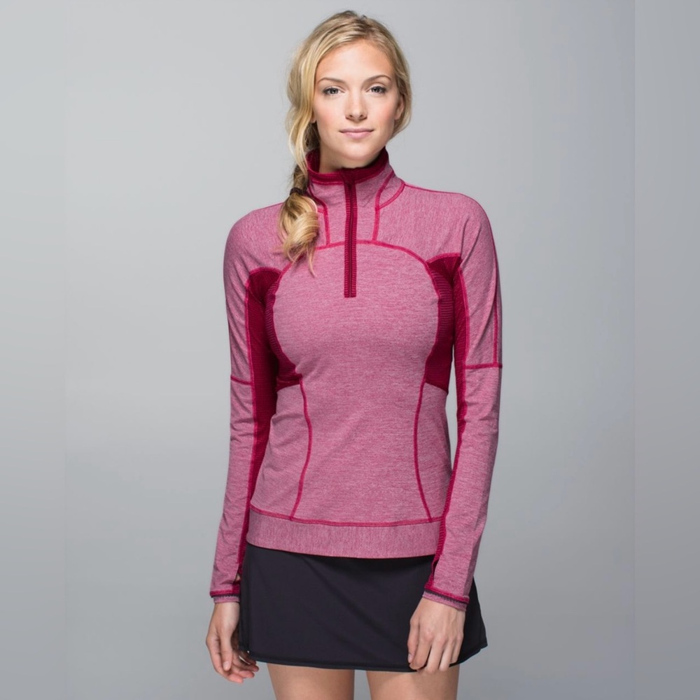 Lululemon Run for Gold 1/2 zip